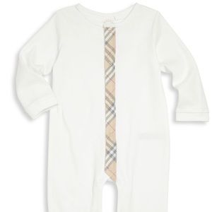 Burberry Merry Baby White Romper